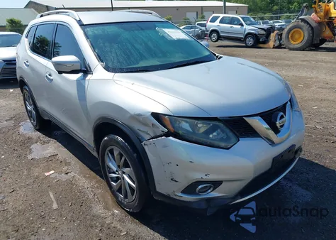 2014 Nissan Rogue Sl z USA, uszkodzony, nr VIN 5N1AT2MV3EC854138